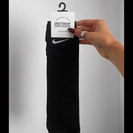 ساق دست بلند نایک مشکی آپتیمیست انگشتی نخ پنبه Nike