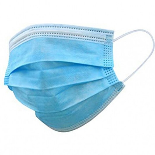 پک 50عددی ماسک صادراتی سه لایه ملت بلون دار فول پرس انتی باکتریال دارای لیبل بهداشت