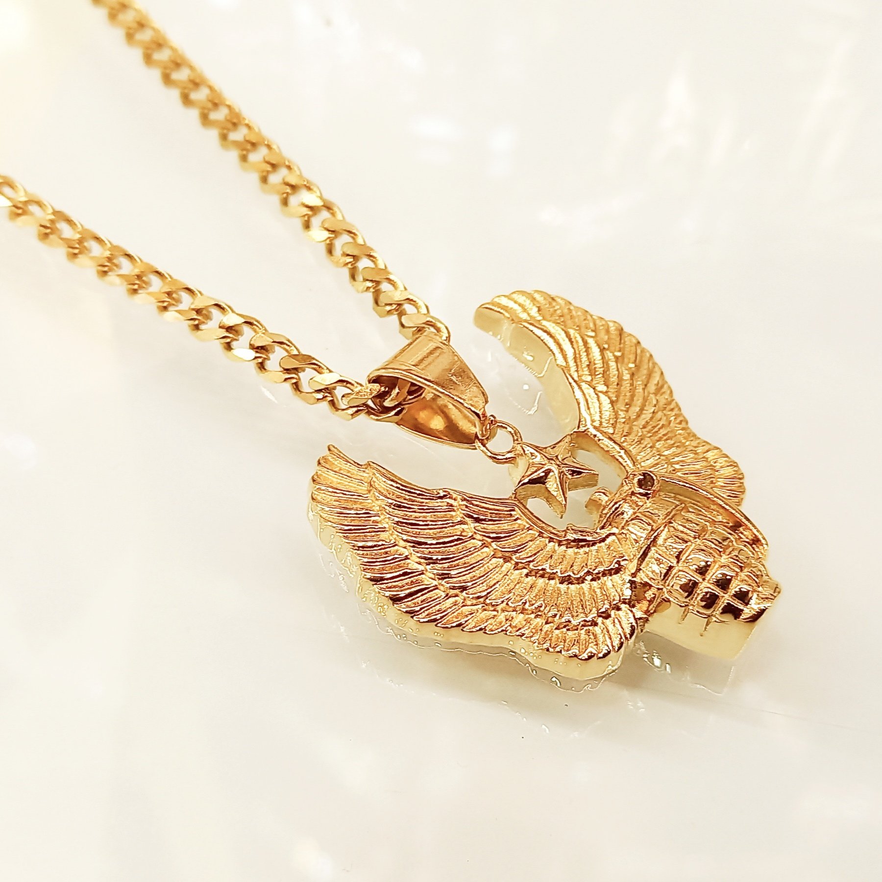 گردنبندعقاب استیل