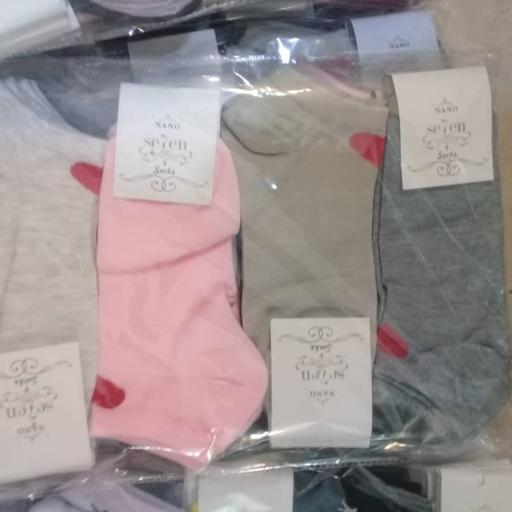پک 12 جفتی انواع جوراب های مچی  بزرگسال ( زنانه و مردانه ) ارسال رایگان