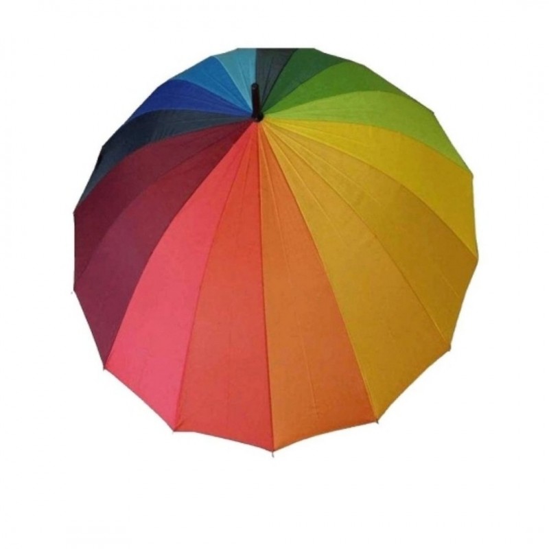 چتر مدل رنگین کمانی  کد 4746