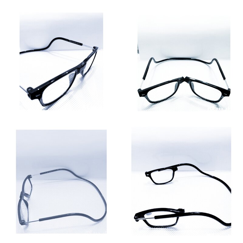 عینک مطالعه مگنتی گردنبندی نمره مثبت دو و نیم 2.5 