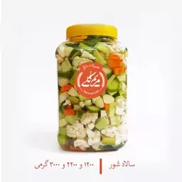 سالاد شور (2200 گرمی) سالم و خانگی مریم گلی