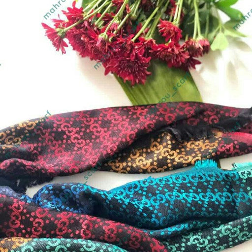 روسری هفت رنگ پاییزی