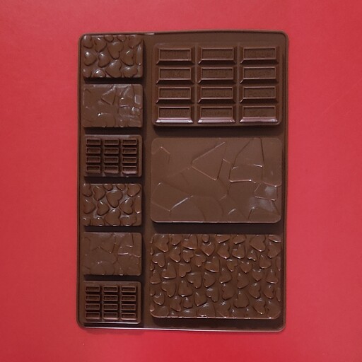 قالب شکلات تبلتی قلب  و تک تک کد 36