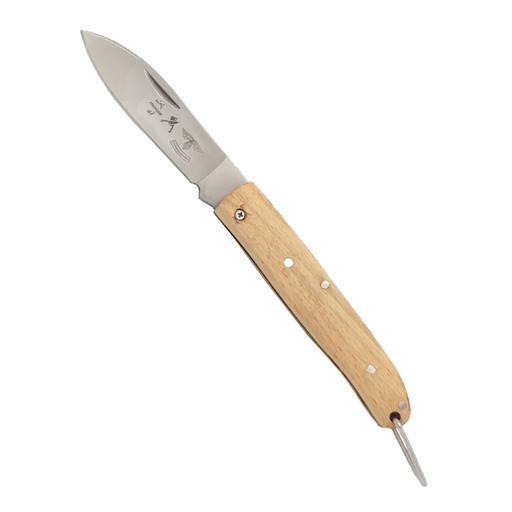 چاقو سفری پناهنده مدل تاشو چوبی سایز 3