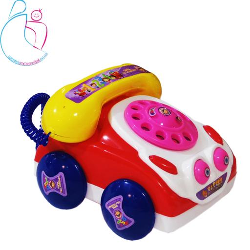 تلفن اسباب بازی مدل ماشین قرمز