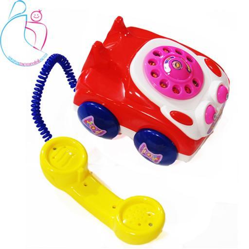 تلفن اسباب بازی مدل ماشین قرمز