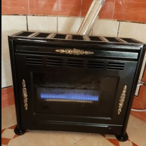 بخاری گازی جنرال شرق رویال 14000 مشکی وسفید. طوسی