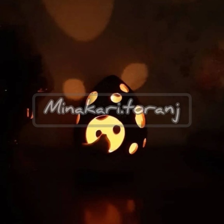 جاشمعی گنبدی پرنده دار همراه نعلبکی سفالی میناکارب