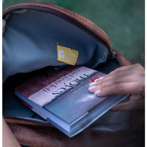 کوله پشتی سنتی طرحدار یوتاب با پارچه میکرو درجه یک و فینو و چرم دوزی داخل کیف مدل 5010