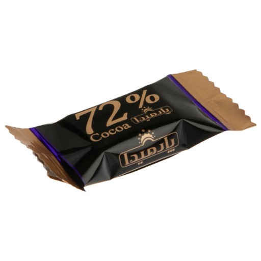 شکلات تلخ پارمیدا کاکائویی دارک 72 درصد فله  ( یک کیلوگرم )