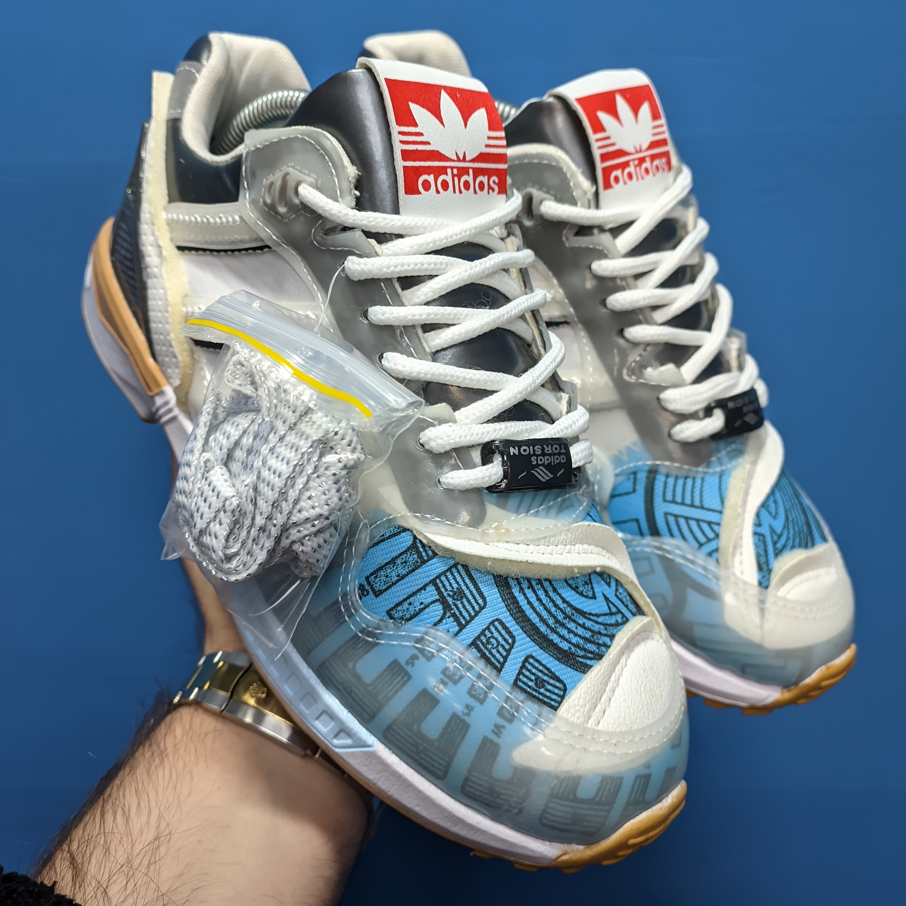 خرید و قیمت کتونی آدیداس زد ایکس 6000 طلقی - adidas zx 6000 inside out -  سفید کرم از غرفه کفش کتونی Crocudil_کروکودیل