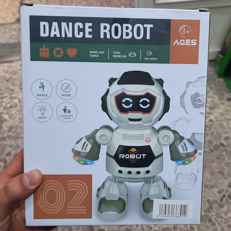 ربات یا رباط رقاص موزیکال اسباب بازی رباتیک 