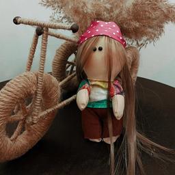عروسک تیلدا دستساز 20 سانتی ساخته شده پارچه و الیاف ضد حساسیت