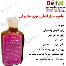 شامپو سبغ موی معمولی