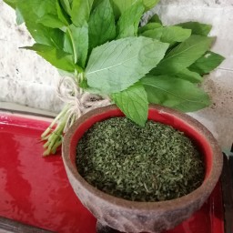 سبزی خشک نعنا محلی وخانگی در وزن یک کیلویی