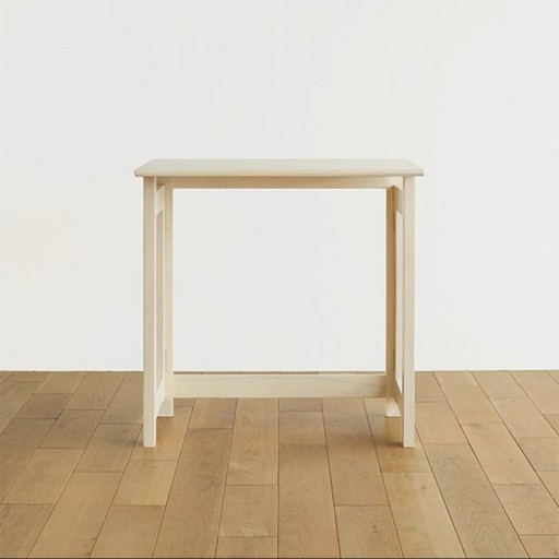 میز تحریر تاشوی ابرا (کم جا) - ملامینه - رنگ کرم - سری 1400