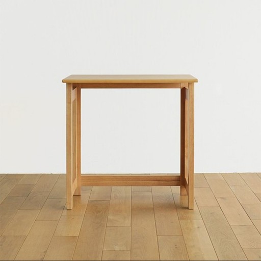 میز تحریر تاشوی ابرا (کم جا) - ملامینه - رنگ کاراملی - سری 1400