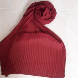 شال پلیسه حریر