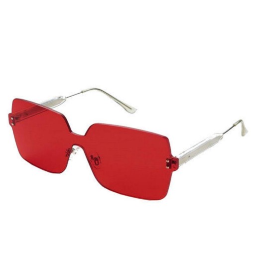 عینک آفتابی زنانه و مردانه مربعی(رنگ قرمز)