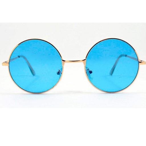 عینک آفتابی زنانه و مردانه گرد رین بی (رنگ آبی)