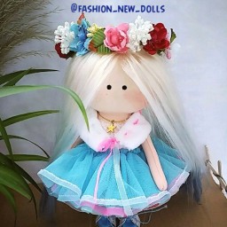 عروسک روسی 25 سانتی نیلو عروسک جدید دخترانه