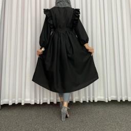 مانتو عروسکی چین دار مدل سیندرلا