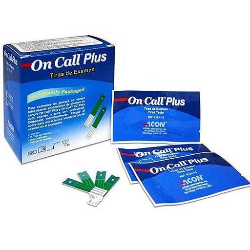 نوار تست قند خون آن کال پلاس On call plus