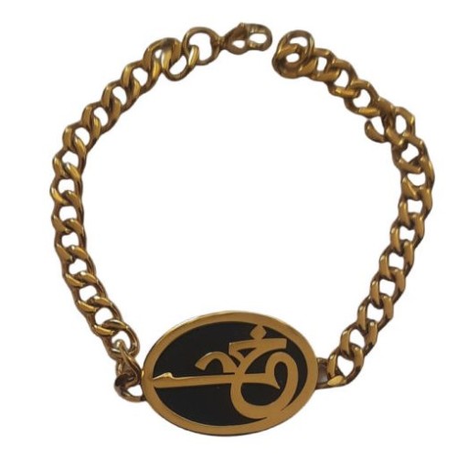 دستبند زنانه استیل زنجیری نام خدا