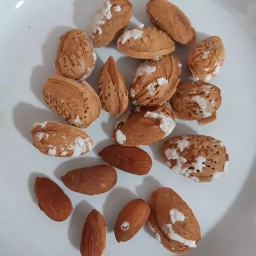 بادام درختی پوست کاغذی  بو داده(250گرم)