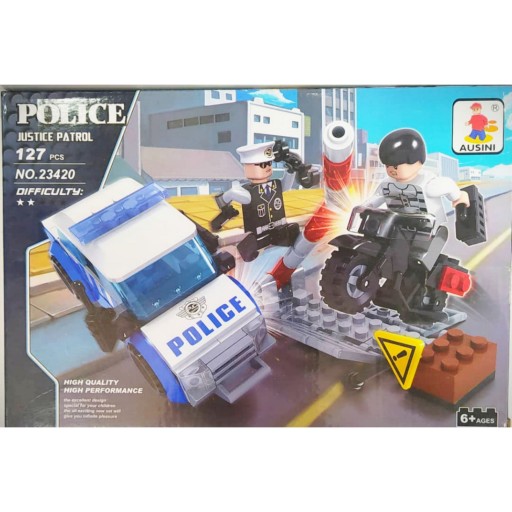 لگو 127 قطعه مدل POLICE