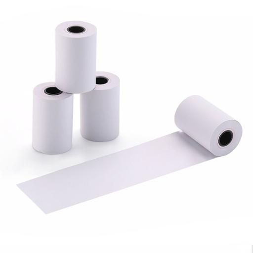 رول کاغذ حرارتی 57 میلی متری با رنگ چاپ مشکی