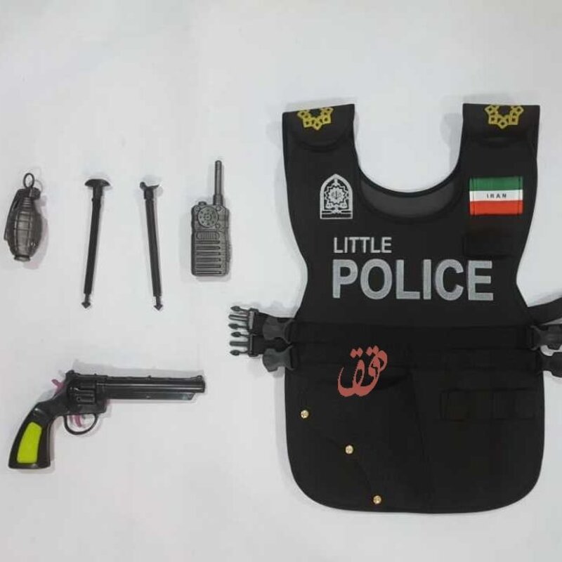 اسباب بازی جلیقه لباس پلیس  با وسایل به قیمت مناسب