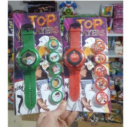 خرید اسباب بازی ساعت فوتبالیست ها - حلقه پرتاب کن - به قیمت بسیار مناسب