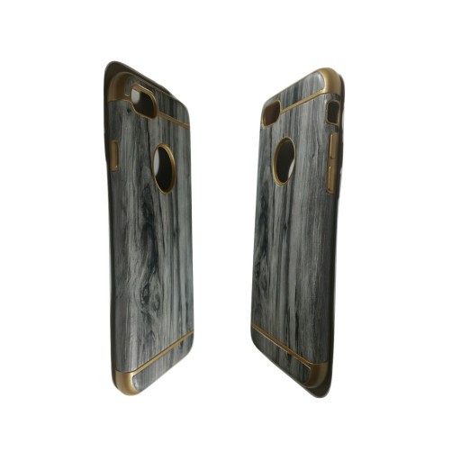 قاب مخصوص گوشی Iphone 7 طرح چوب خاکستری