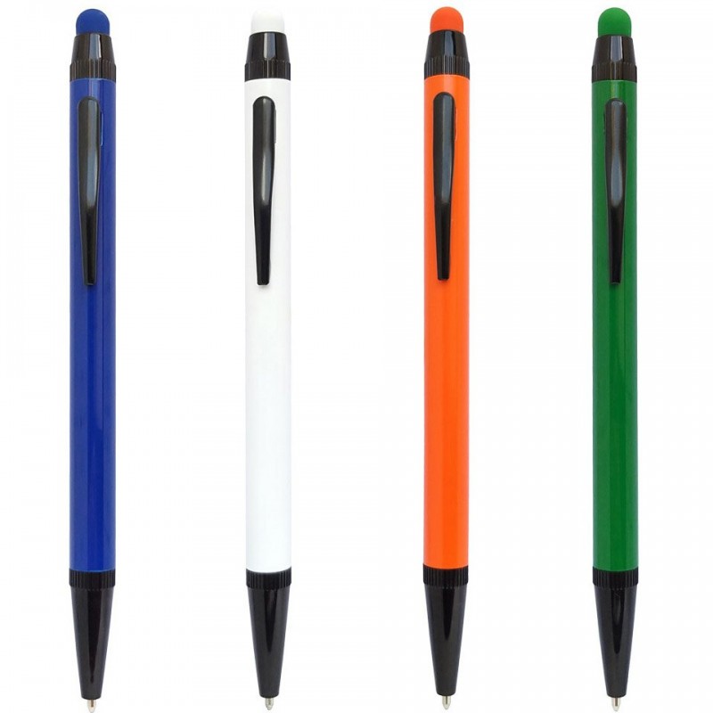 قلم لمسی تاچ و خودکار آبی