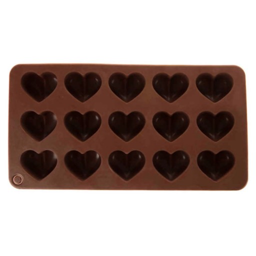 قالب شکلات قلب 15 عددی