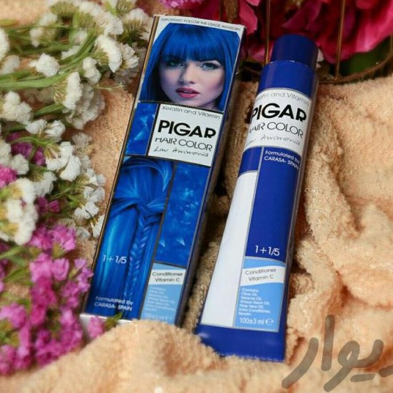 رنگ موی 100 میل پیگار