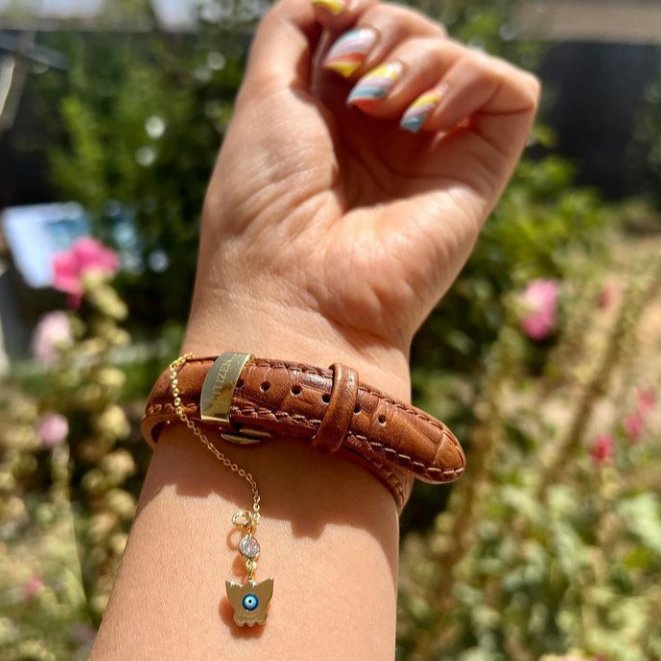 آویز ساعت ظریف استیل 