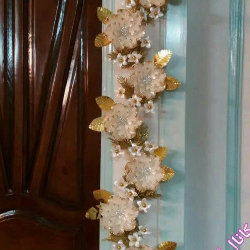 دیوارکوب کریستالی مدل گل شقایق