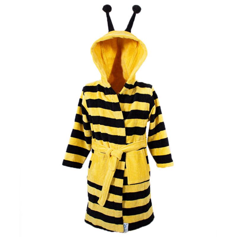 حوله تنپوش کودک پودایران طرح زنبور سایز 80 (100درصد پنبه) ضد خساسیت و ضد باکتری
