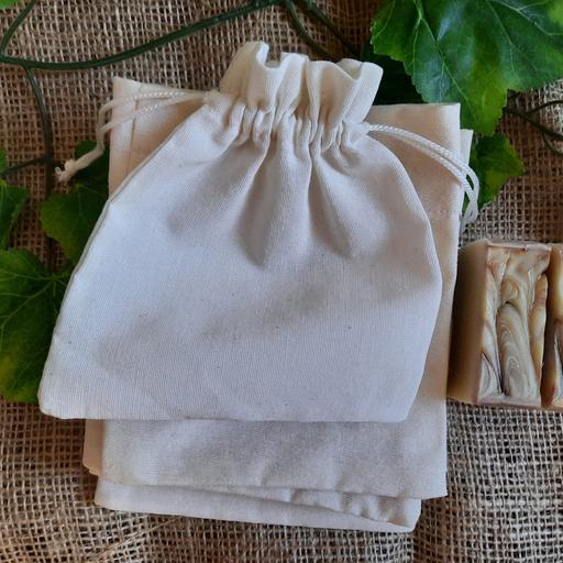 کیسه پارچه ای نخی کیسه مخصوص صابون دستساز