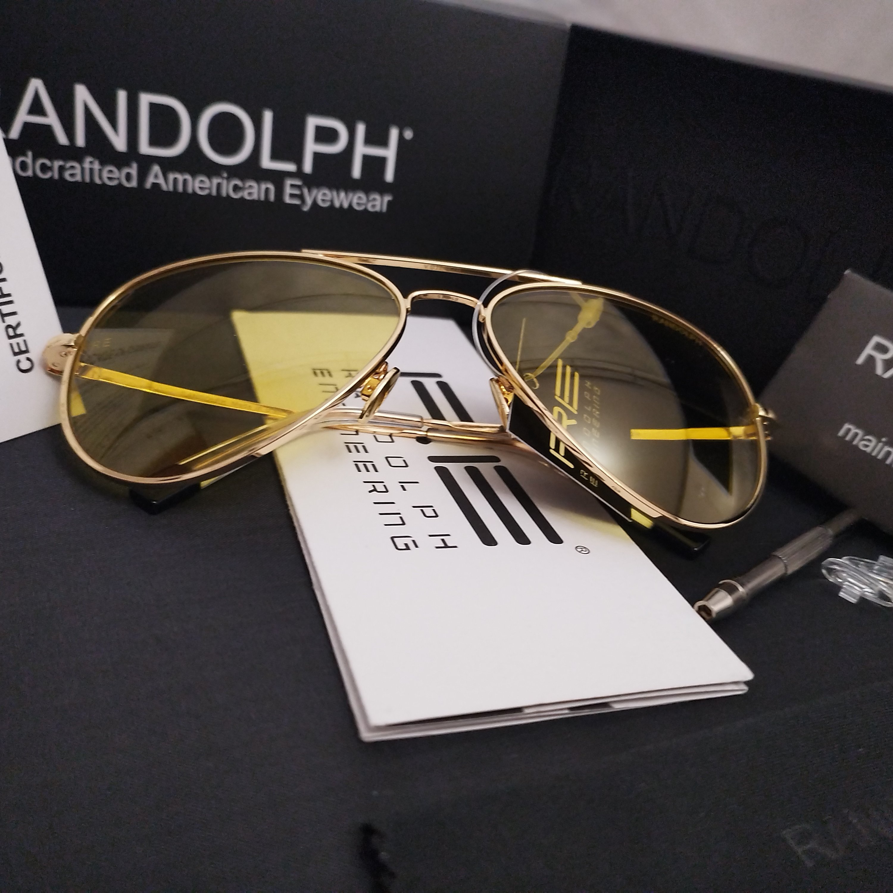عینک Randolph concorde رندولف کنکورد تاکتیکال و شب    