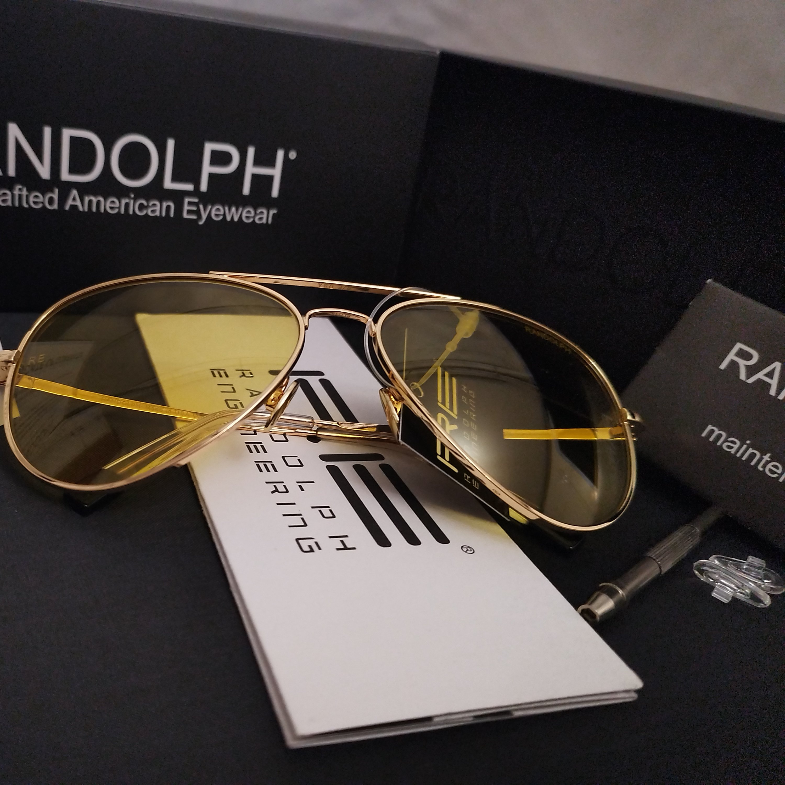 عینک Randolph concorde رندولف کنکورد تاکتیکال و شب    