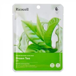 شیت ماسک ورقه ای Ricocell محصول کره جنوبی مدل چای سبز