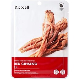 شیت ماسک ورقه ای Ricocell محصول کره جنوبی مدل جینسنگ قرمز
