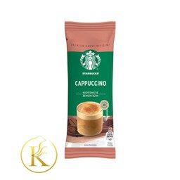 قهوه فوری ساشه ای استارباکس با طعم کاپوچینو

