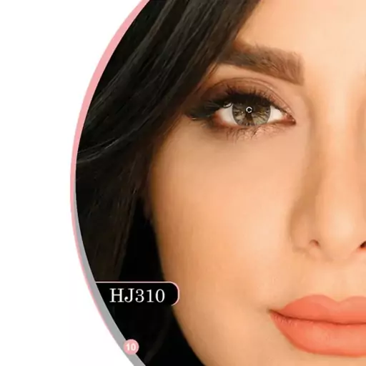 لنز چشم فصلی هرا رنگ طوسی عسلی شماره HJ310