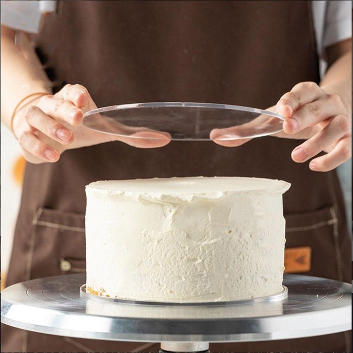 صفحه گاناش و خامه کشی کیک سایز 21.5 مجموعه 2 عددی